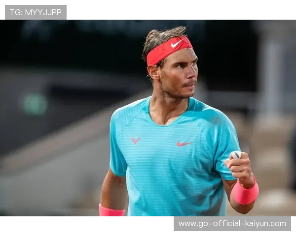 网球纳达尔正手重炮打穿底线拿下关键局分